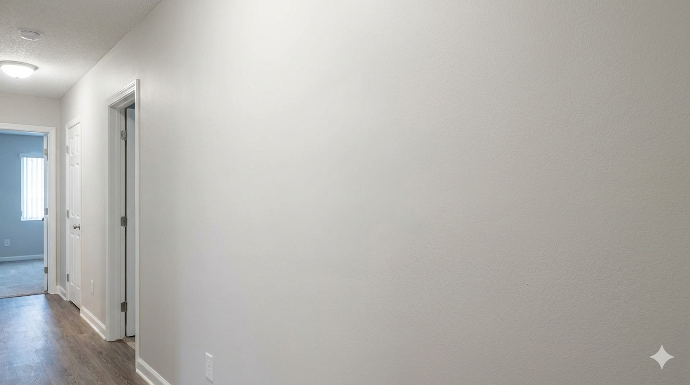 smooth paint ready drywall repair after professional rework