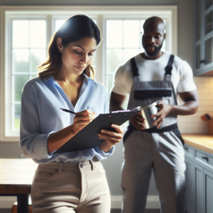 Homeowner reviewing handyman checklist before hiring in Scarborough